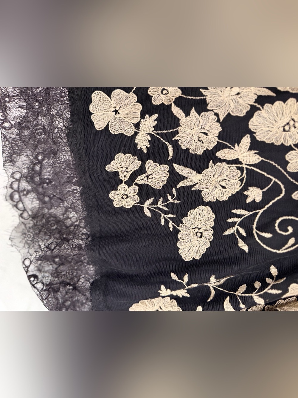 Logo Lavish summer dress embroidered with slip dress black size xxs - Picture 15 of 16